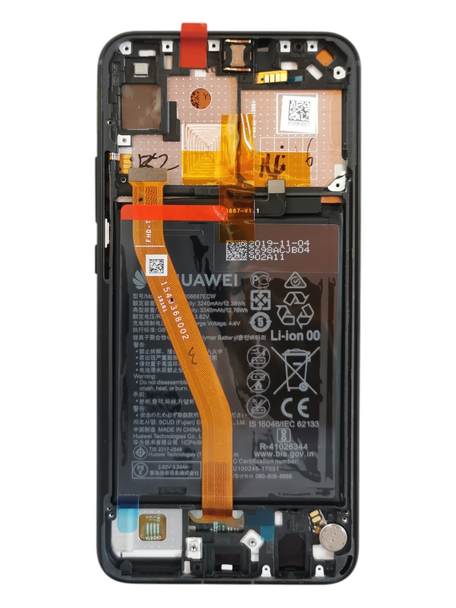 Huawei P Smart Plus / Nova 3i (2018) BLACK LCD+ Akkumulátor