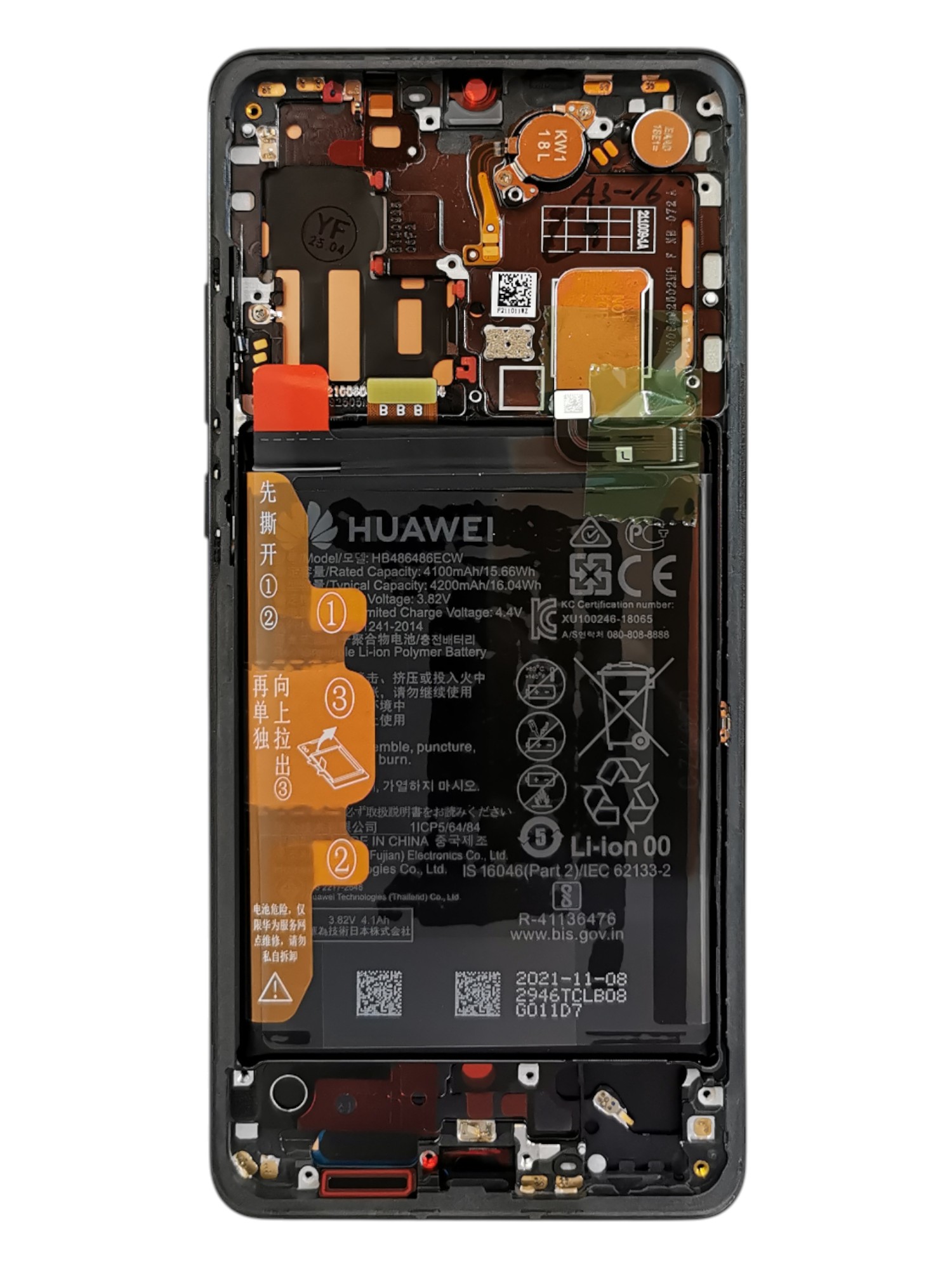 Huawei P30 Pro BLACK LCD+ Akkumulátor
