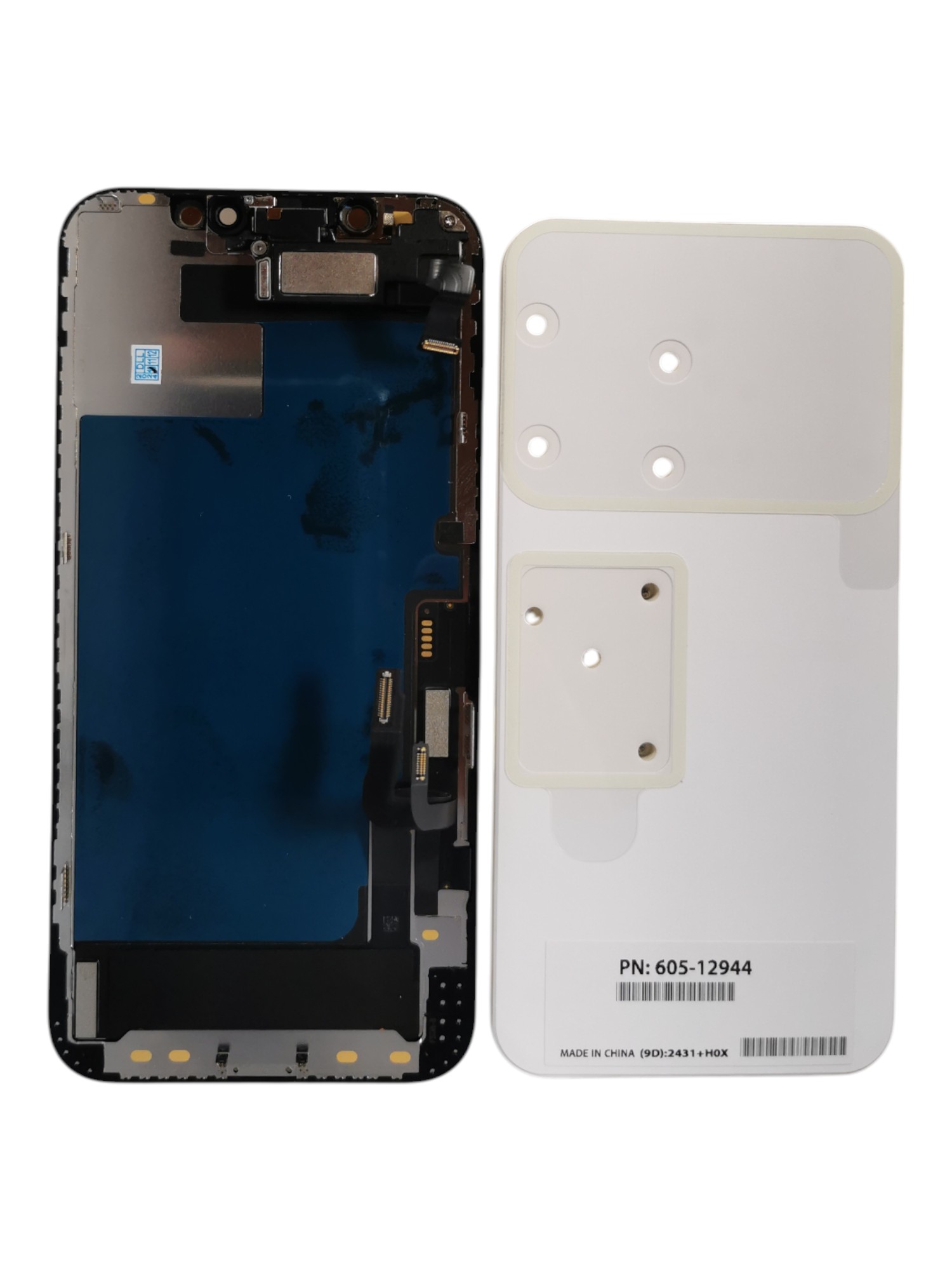 iPhone 12/12 PRO (2020) BLACK - SERVICE PACK ( Without IC )