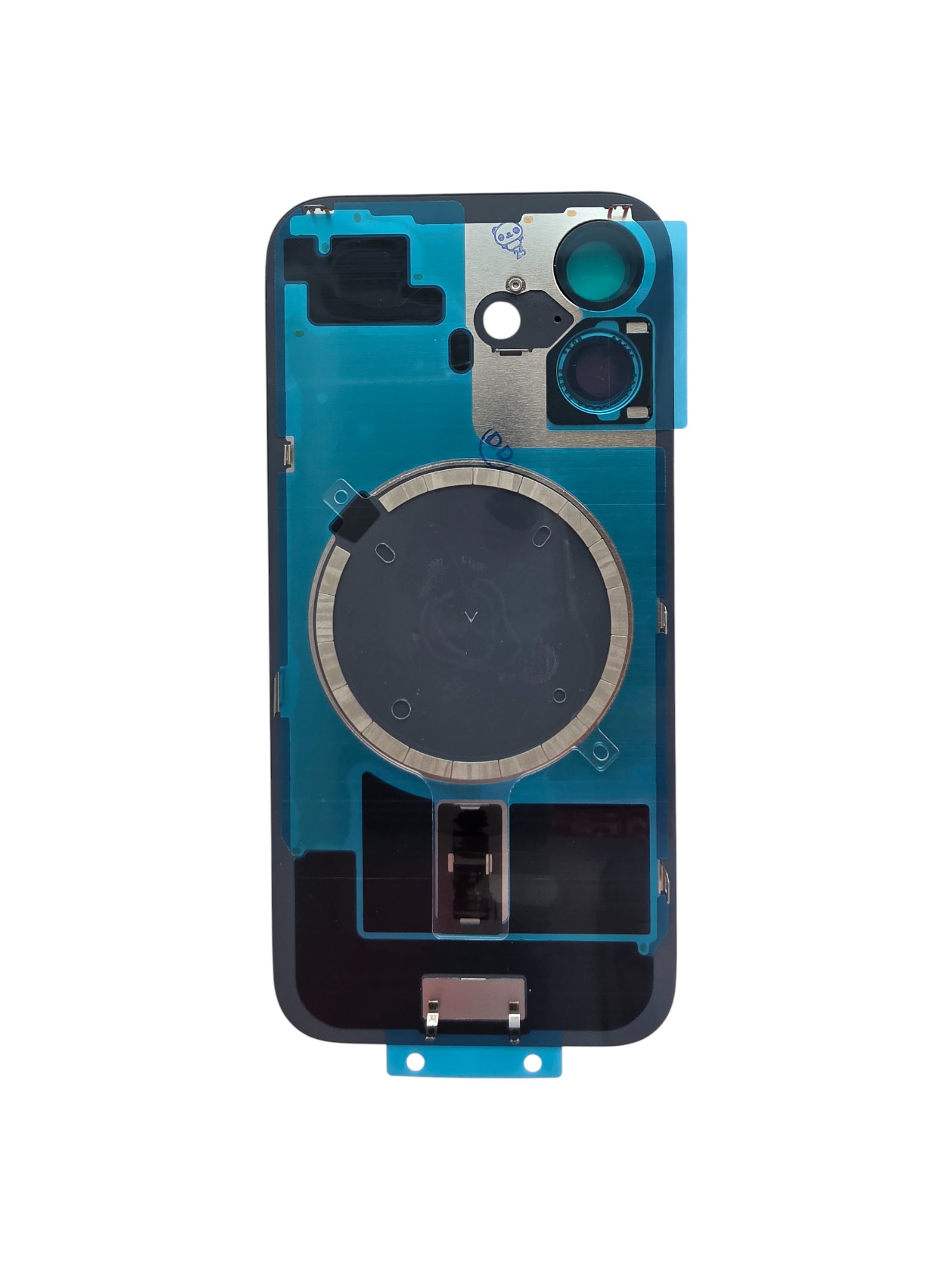 iPhone 16 akkufedél hátlap,kameravédő lencsével,pink színben.