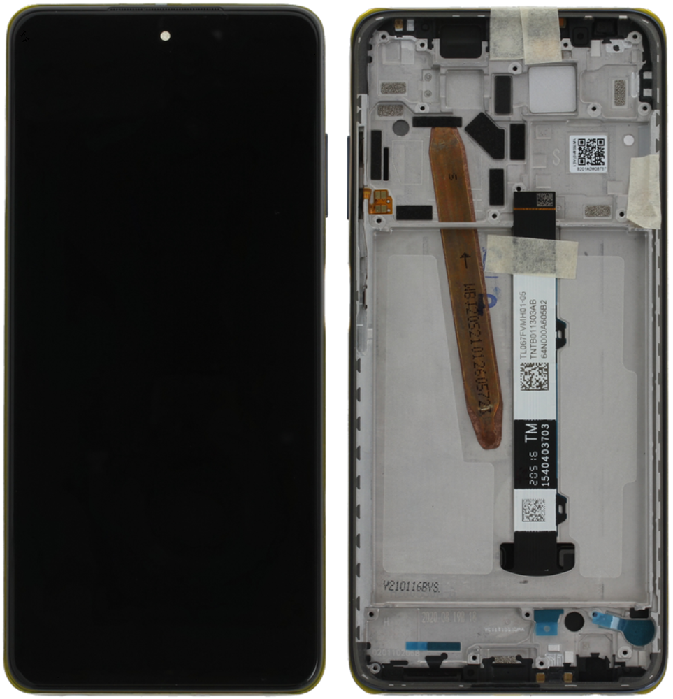 Xiaomi Poco X3 Pro/ X3/ X3 NFC (2021) BLACK / TARNISH