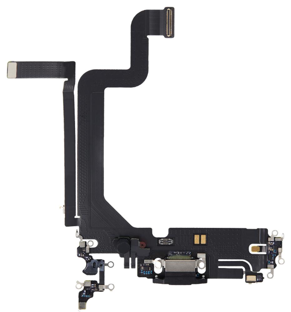 Gyári töltőcsatlakozó flex kábel - iPhone 14 Pro Max Black