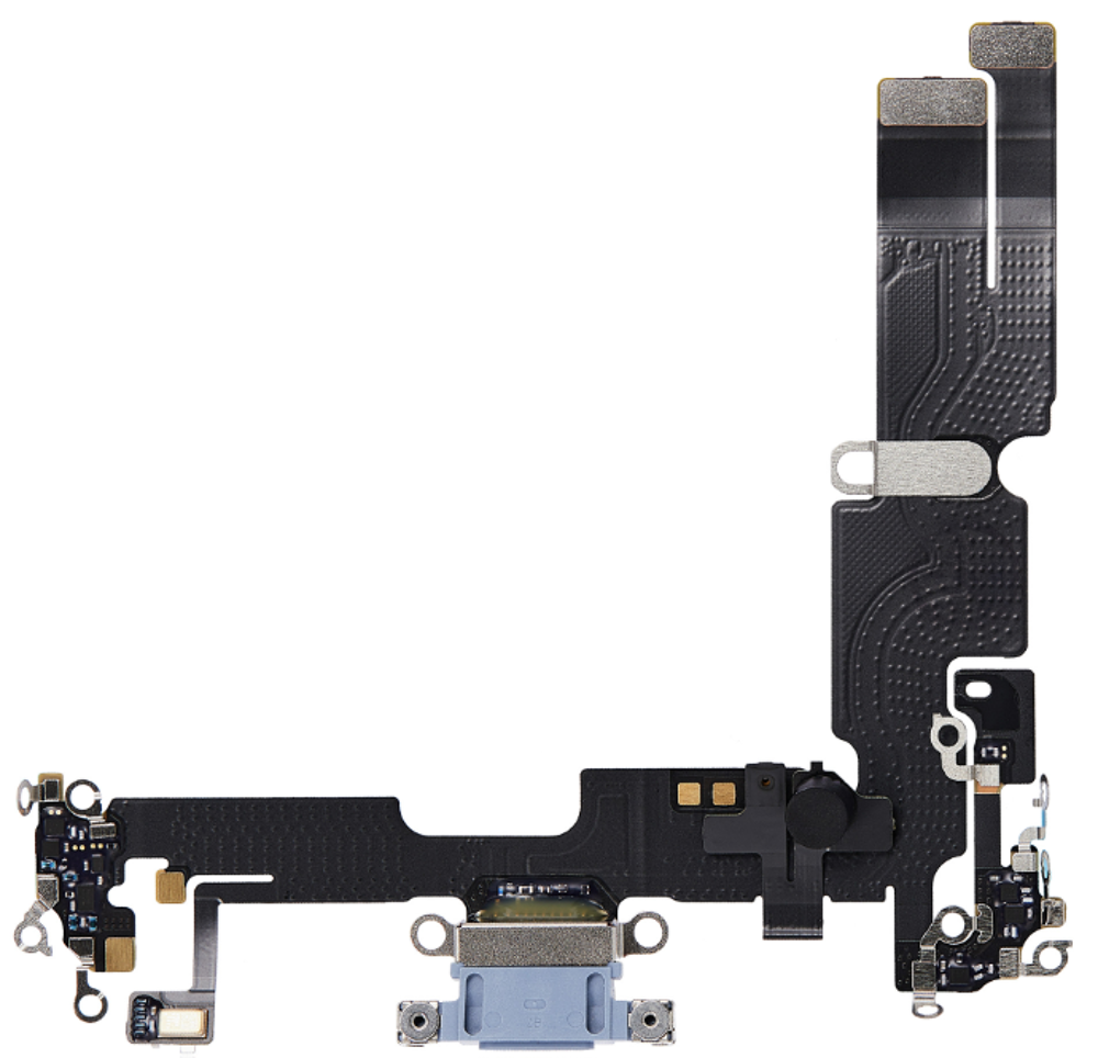 Gyári töltőcsatlakozó flex kábel - iPhone 14 Plus Blue