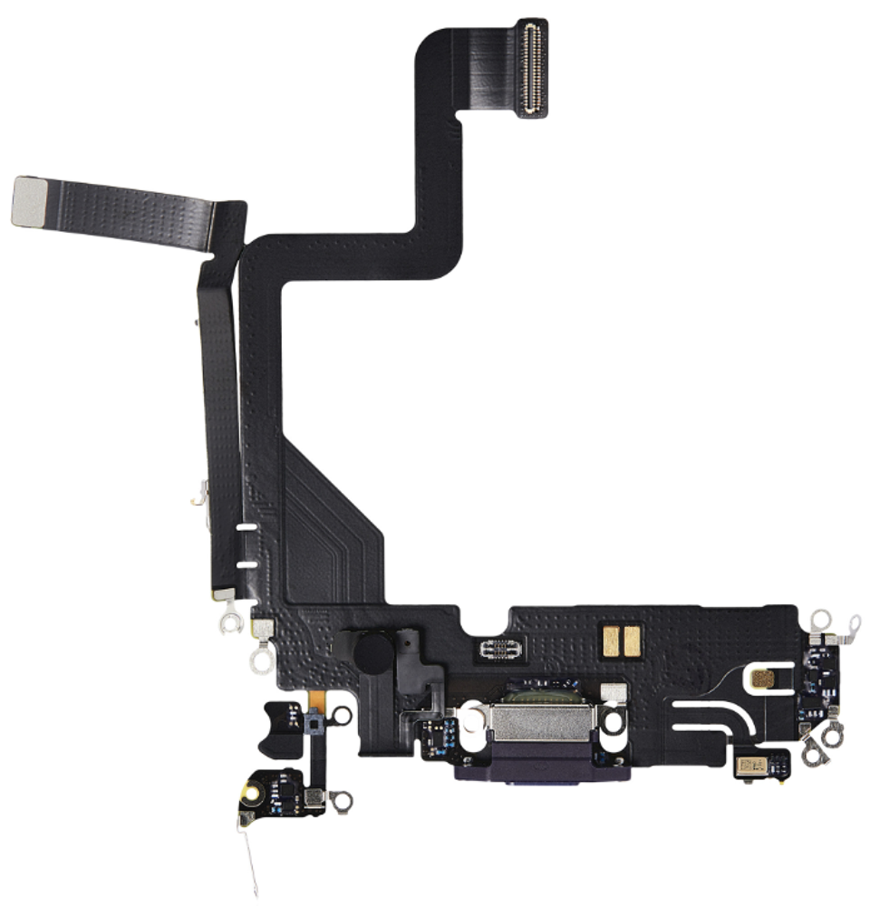 Gyári töltőcsatlakozó flex kábel - iPhone 14 Pro Purple