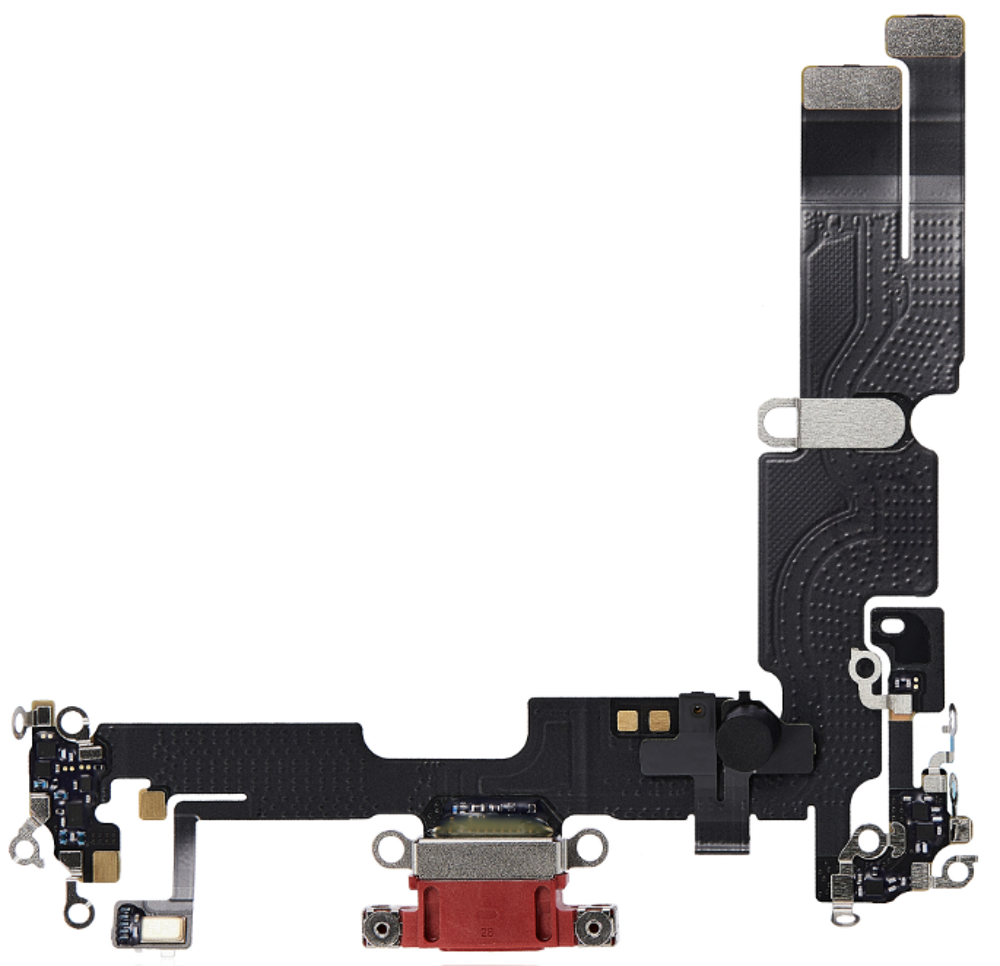 Gyári töltőcsatlakozó flex kábel - iPhone 14 Plus Red