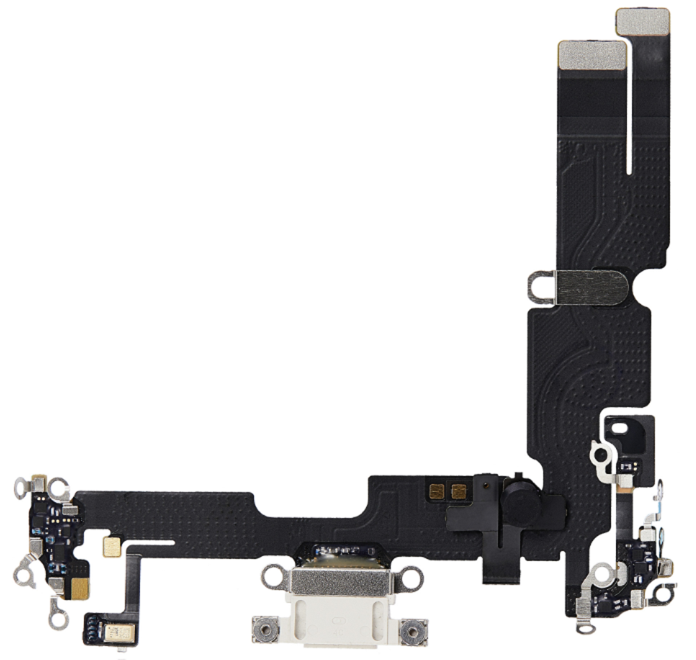 Gyári töltőcsatlakozó flex kábel - iPhone 14 Plus White