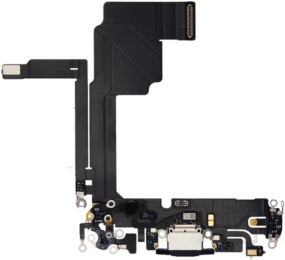 Gyári töltőcsatlakozó flex kábel - iPhone 15 Pro Yellow