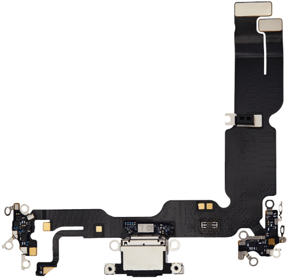 Gyári töltőcsatlakozó flex kábel - iPhone 15 Plus Black