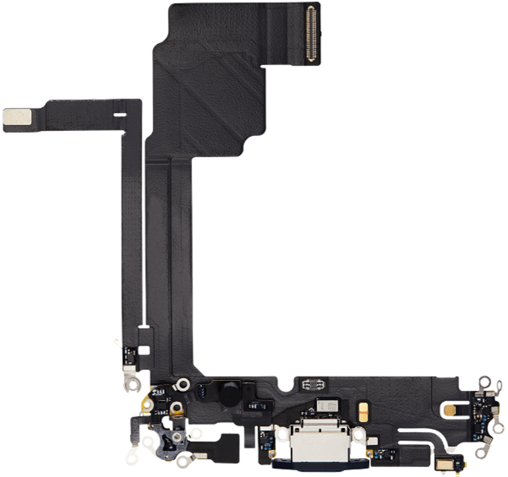 Gyári töltőcsatlakozó flex kábel - iPhone 15 Pro Max Grey