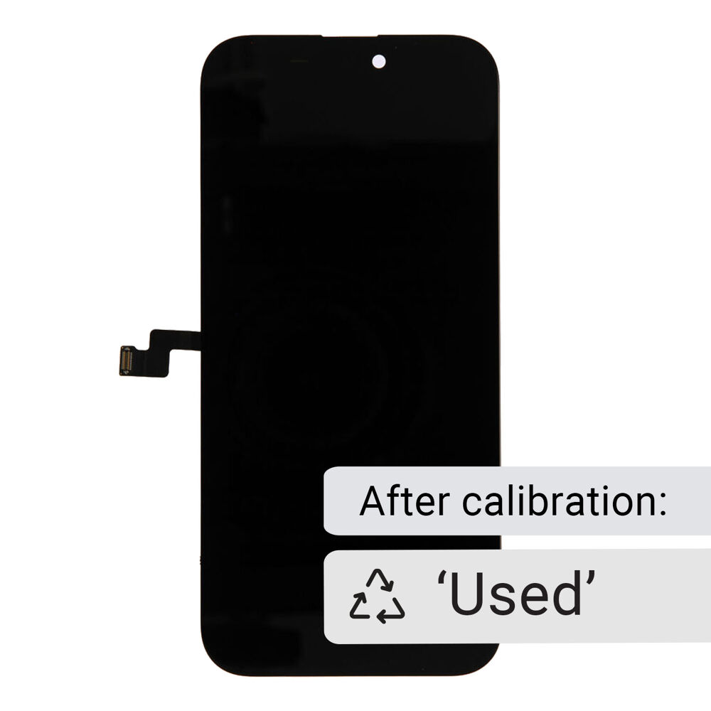 Gyári bontott kijelző (karcmentes, flex kábellel iPhone 16 Pro ( soft )