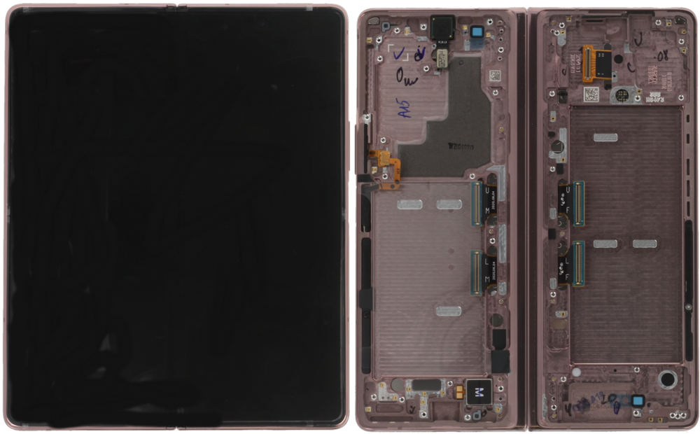 Samsung Z Fold 2 5G 2020 F916 BRONZE INNER (SILVER HINGE) 