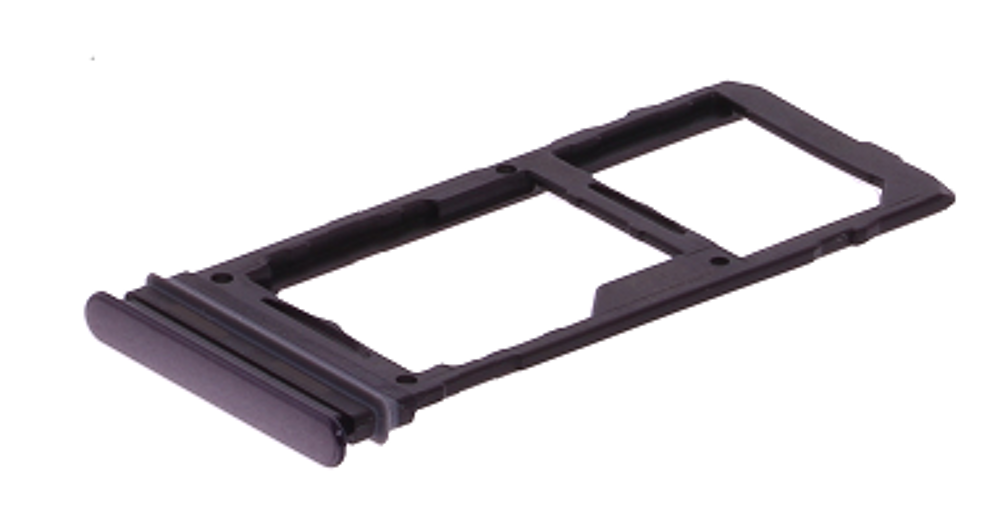 SIM tray (Gyári) - Fekete, Samsung Galaxy A72 / A52s / A52; SM-A725 / SM-A52