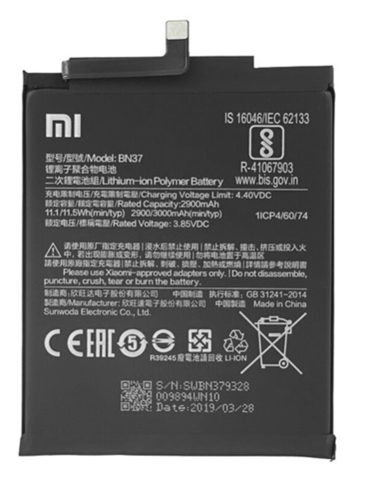Gyári akkumulátor - Xiaomi Redmi 6 / 6A